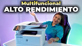 El mejor Multifuncional de Alto Rendimiento 2024 │ HP LaserJet Pro MFP 4103DW [upl. by Nath329]