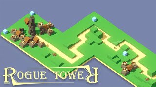 AMAZING ROGUELIKE TOWER DEFENSE  ROGUE TOWER [upl. by Ceevah]