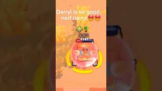 My seventyfifth video🤓👉🏿👈🏿 Brawlstars Darryl gay [upl. by Karil]