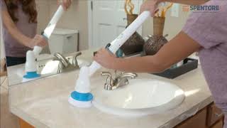 Hurricane Spin Scrubber Cordless Rechargeable Power Scrubber [upl. by Rednasyl]