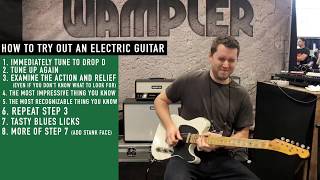 How People Try Out Electric Guitars [upl. by Levison]