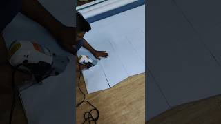 Synthetic Leather cutting kaise karte hain how to cut synthetic leather [upl. by Eatnohs646]