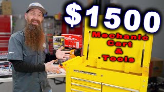 Building a Beginner Mechanic Tool Cart UNDER 1500 [upl. by Margeaux]