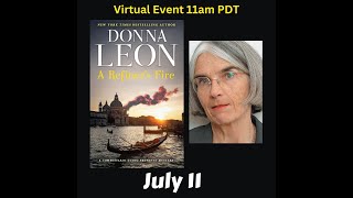 Donna Leon discusses A Refiners Fire [upl. by Natalya]