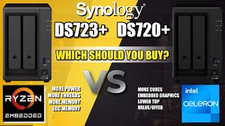 Synology DS723 vs DS720 NAS  Which Should You Buy [upl. by Malvie339]