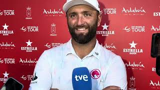 Rahm J2 Estrella Damm Andalucía Masters [upl. by Illa]