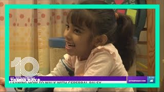 6yearold with cerebral palsy is now walking on her own [upl. by Eahsed]