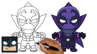 How To Draw The Prowler  SpiderMan Into The SpiderVerse [upl. by Nhguavaj]