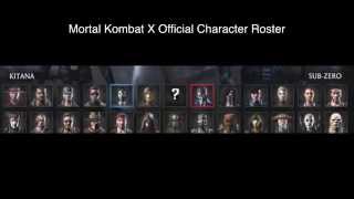 Mortal Kombat X Character Selection Screen Music [upl. by Nillok]