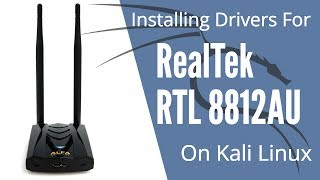 Installing Drivers for RealTek RTL8812AU on Kali Linux amp Testing Monitor Mode amp Packet Injection [upl. by Lucilia833]