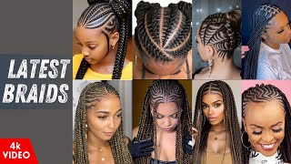 Top Cornrow Hairstyles 2024  Best Braid Hairstyles for Girls [upl. by Tyrrell358]