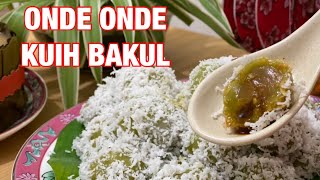 ONDE ONDE KUIH BAKUL  Nian Gao Onde Onde [upl. by Wisnicki]