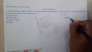 GATE CSE 2012 Q Algorithms  GATE Insights Version CSE [upl. by Harri]