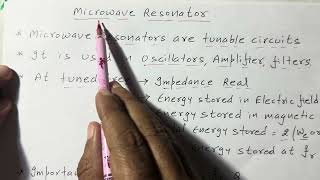 Introduction to Microwave Resonator Applications and Important Parameters  Lec1  Resonator [upl. by Xela]