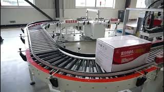 Robot packer cartoner robotic packing machine cartoning machine robot filling machine automatic pack [upl. by Cookie350]