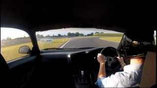 Trail braking oversteer  MR2 at Snetterton [upl. by Johiah513]