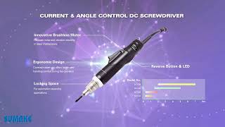 SUMAKE SCTC1 Current amp Angle Control DC Screwdriver [upl. by Chill854]