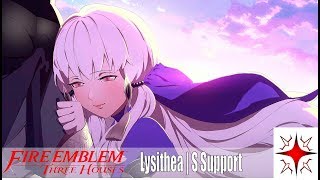 Byleth M amp Lysithea Marriage amp Romance  S Support  Fire Emblem Three Houses [upl. by Nirehtac]