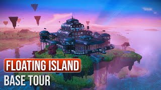 Homestead I a Floating Island Base  No Mans Sky [upl. by Freiman]