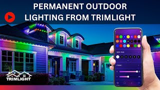 Trimlight Permanent Outdoor Lighting with the Trimlight Edge Controller [upl. by Olram]