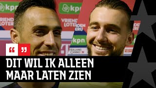 DROMMEL over belangrijke reddingen 💪 ZAHAVI praises the team 👏  INTERVIEWS UTRPSV [upl. by Joaquin485]