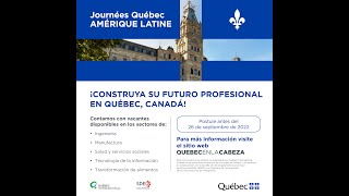 Journées Québec AMÉRIQUE LATINE 2022 [upl. by Ailuj953]