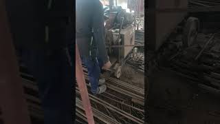 bar cutting machine civilengineering music automobile travel vlog [upl. by Nnaarual]