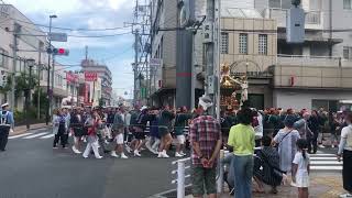 東京・東大和市 南街交番前 南街まつり 神輿 2024728 1518 [upl. by Nnail933]