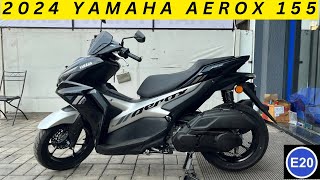 2024 Yamaha Aerox 155 E20 OBD2 Review  2024 Aerox 155  Yamaha Aerox 155  New Yamaha Aerox 155 [upl. by Audley324]