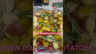 OVEN ROASTED POTATOES IN GARLIC BUTTER SAUCE reel explore shorts food cookinggarlicpotatoes [upl. by Thomas470]