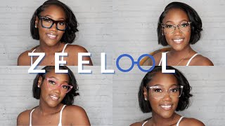 Zeelool Try On Haul  Affordable Prescription Glasses  Stylish Frames [upl. by Naitsirhc]