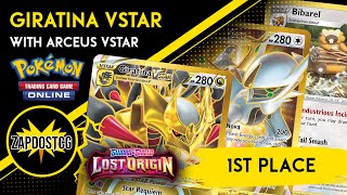 1st Place Giratina VSTAR Deck With Arceus VSTAR Gets OHKOs Easily Pokemon TCG [upl. by Yeleak277]