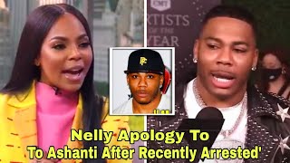 Nelly Exposes The Public Apology To his wife Ashanti After Recently Arrested [upl. by Anitsyrc]