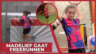 MADELIEF GAAT FREERUNNEN  1891 [upl. by Adoree20]