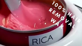 Rica Wax Use  Liposoluoioble Wax  Brazilian Wax  pain less wax [upl. by Ssitnerp]