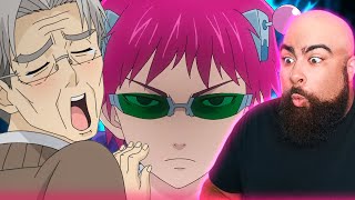 GRANDPA SAIKI  Saiki K Episode 19 Reaction [upl. by Rehtae]