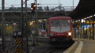 Güterzüge in Elmshorn und HamburgHarburg mit Highlights  201016 [upl. by Dedrick]