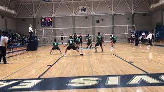 Hoover Mens volleyball  clovis east 2019 [upl. by Munro20]