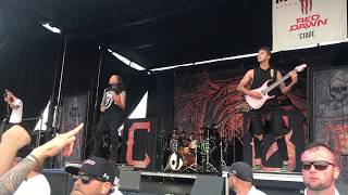 Chelsea Grin  Recreant  Live Vans Warped Tour 2018 Wantagh New York [upl. by Labors]