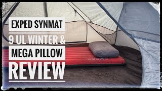 Exped synmat 9 UL amp Mega pillow Comfort Review [upl. by Jane461]