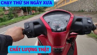 Chạy thử Sh đời đầu Cảm giác lái Honda Sh 125 sản xuất năm 2015 Sh ngày xưa máy chất [upl. by Koslo]