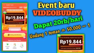 videobuddy adakan event baru  event baru videobuddy [upl. by Harlow718]