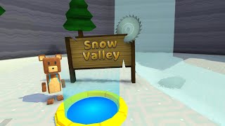 super Bear adventure snow valley gameplay [upl. by Evonne]