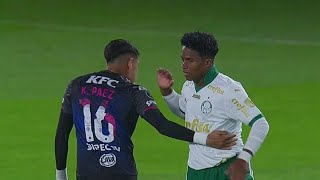 Kendry Paez vs Palmeiras 1 Goal He Humiliated Endricks Team 🇪🇨 [upl. by Svensen746]