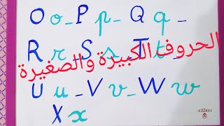 كيف تكتب الحروف الكبيرة والصغيرة باللغة الفرنسية  en majuscule et en minuscule [upl. by Ambrose806]