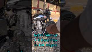 Old Model Bullet Machismo AVL Engine Sound With Indori Silencer  C Bend Pipe [upl. by Chlores823]