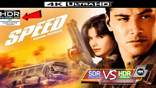 Speed 1994 4K UHD HDR vs 1080p BluRay SDR 100nits TRUEDIFFERENCE WATCHINHDR [upl. by Amahcen]