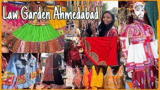 Law Garden Ahmedabad Famous Market  Navratri shopping  Chepest Market in Ahm  Law Garden Street [upl. by Merth]