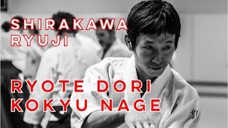 Shirakawa Ryuji 白川竜次  Ryote dori kokyu nage  Avril 2017 [upl. by Ariet]