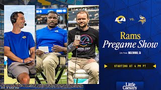 Rams vs Vikings Pregame Show  Game Predictions Players To Watch amp More From SoFi Stadium [upl. by Efren]